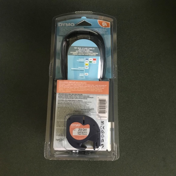 Dymo Label Maker Letra Tag 100H New - Picture 6 of 14